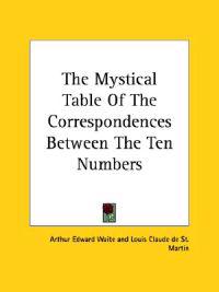 The Mystical Table of the Correspondences Between the Ten Numbers