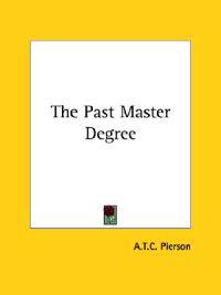 The Past Master Degree
