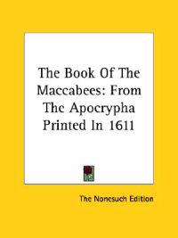 The Book of the Maccabees