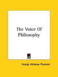 The Voice of Philosophy