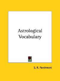 Astrological Vocabulary