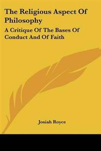 The Religious Aspect Of Philosophy