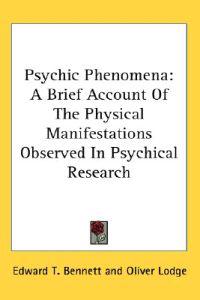 Psychic Phenomena
