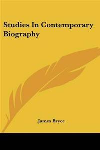 Studies In Contemporary Biography