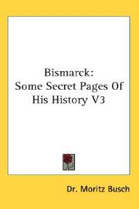 Busch, M: Bismarck