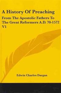 A History Of Preaching