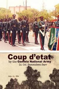 Kirjan kansi "Coup D'Etat by the Gambia National Army"