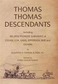 Bokomslag för "Thomas Thomas Descendants"