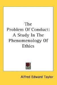 Taylor, A: Problem Of Conduct