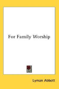 For Family Worship