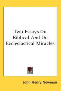 Two Essays on Biblical and on Ecclesiast