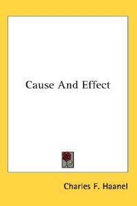 Cause and Effect