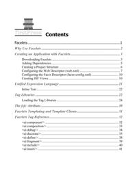 Facelets Essentials