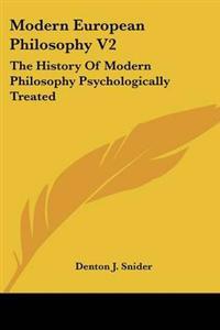 Modern European Philosophy V2