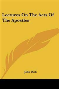 Kirjan kansi "Lectures on the Acts of the Apostles"