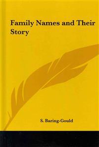 Family Names and Their Story