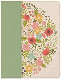 CSB Notetaking Bible, Sage Cloth Over Board
