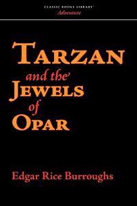Kirjan kansi "Tarzan and the Jewels of Opar"