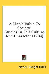 A Man's Value to Society