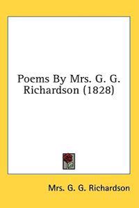 Poems By Mrs. G. G. Richardson (1828)