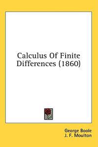 Calculus Of Finite Differences (1860)