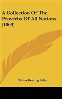 Kirjan kansi "Collection Of The Proverbs Of All Nations (1869)"