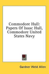 Kirjan kansi "Commodore Hull"