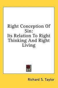 Right Conception of Sin