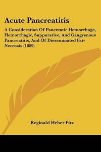Acute Pancreatitis