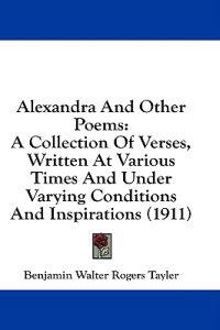 Alexandra And Other Poems