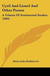 Cyril And Lionel And Other Poems