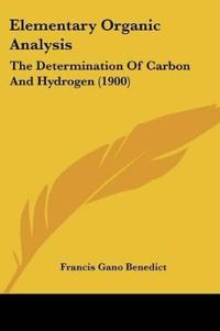 Elementary Organic Analysis