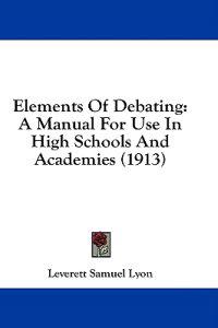 Elements of Debating