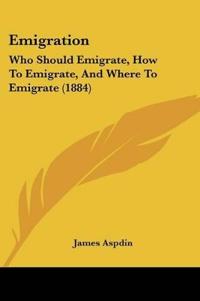 Aspdin, J: Emigration