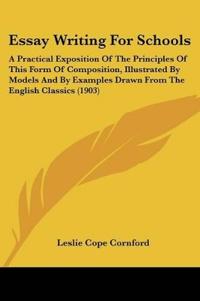 Essay Writing For Schools