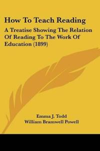 How To Teach Reading