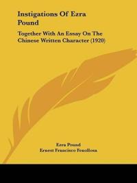 Instigations Of Ezra Pound