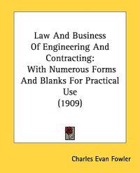 Law And Business Of Engineering And Contracting
