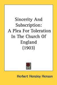 Sincerity And Subscription