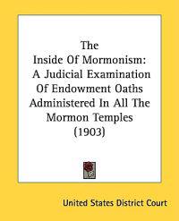 The Inside of Mormonism