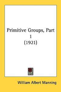 Kirjan kansi "Primitive Groups"