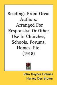 Readings From Great Authors