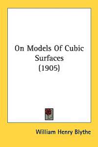 Bokomslag för "On Models of Cubic Surfaces"