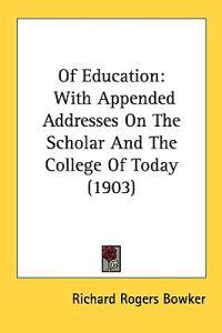 Of Education