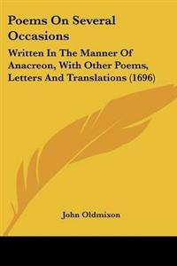 Bokomslag för "Poems On Several Occasions"