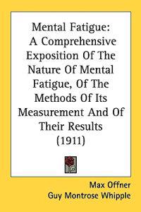 Bokomslag för "Mental Fatigue"