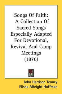 Kirjan kansi "Songs of Faith"