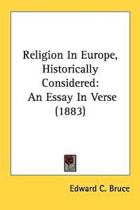 Religion in Europe, Historically Considered