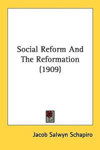 Bokomslag för "Social Reform and the Reformation"