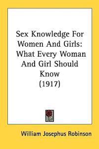 Sex Knowledge for Women and Girls